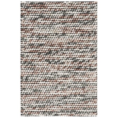 Safavieh Natura RugBrown & Ivory 6 x 6 ft. Square NAT551T-6SQ